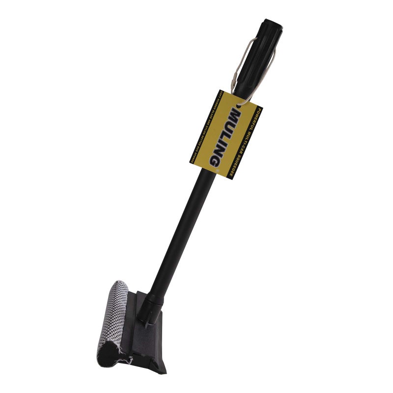 MULING Window Squeegee Cleaning Tool Window Cleaner Car Squeegee Windshield Cleaning Sponge and Rubber Squeegee,BlackM - Image 5